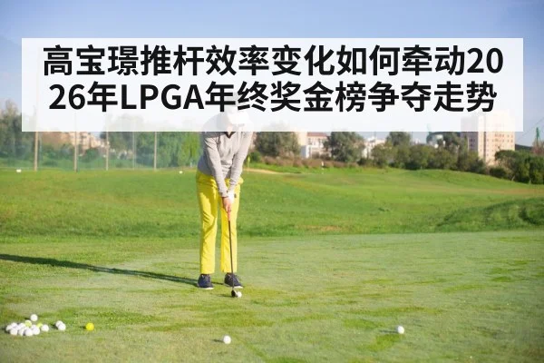 female golfer putting green